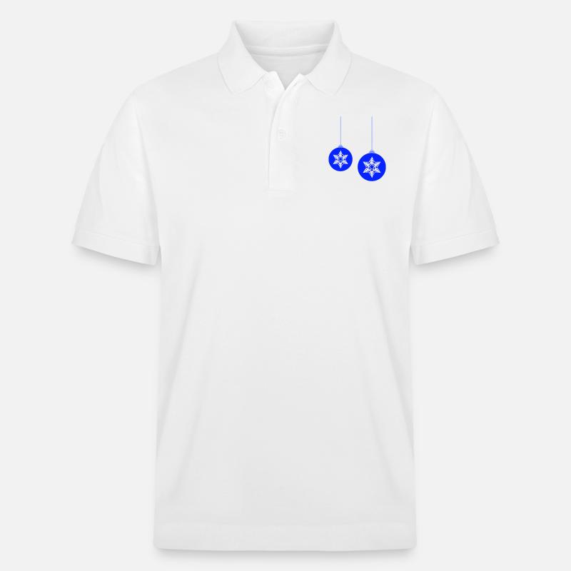 Weihnachtskugeln Stern - Stanley/Stella Unisex Bio-Poloshirt PREPSTER - Weiß