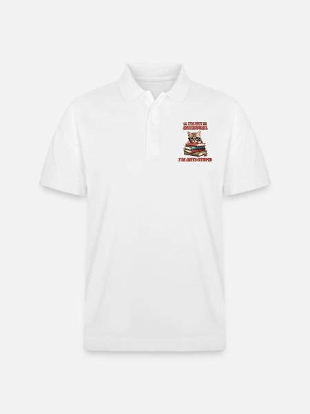 Bébé chat intelligent - Polo PREPSTER bio Stanley/Stella Unisexe - blanc