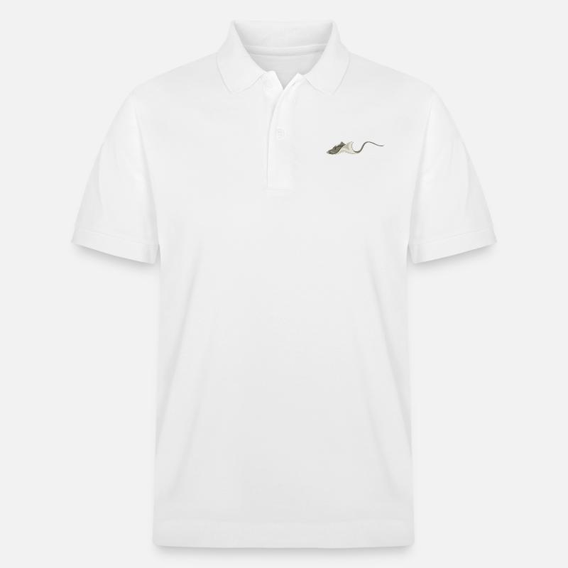 Meerestiere - Stanley/Stella Unisex Bio-Poloshirt PREPSTER - Weiß
