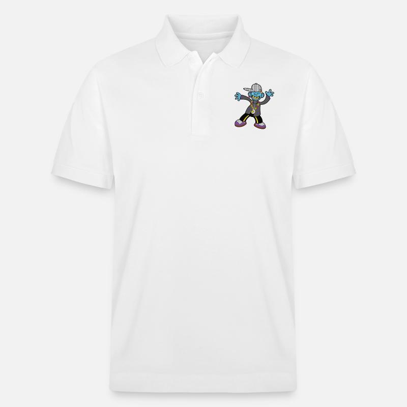 Lustiger Junge - Stanley/Stella Unisex Bio-Poloshirt PREPSTER - Weiß