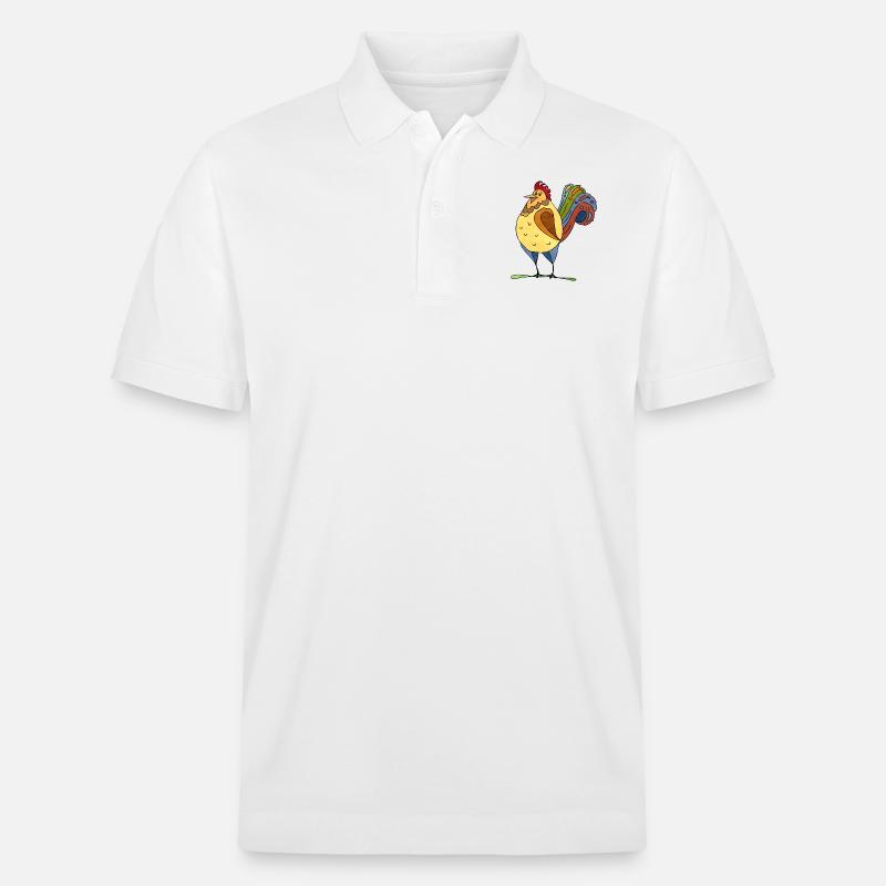 Hahn - Stanley/Stella Unisex Bio-Poloshirt PREPSTER - Weiß