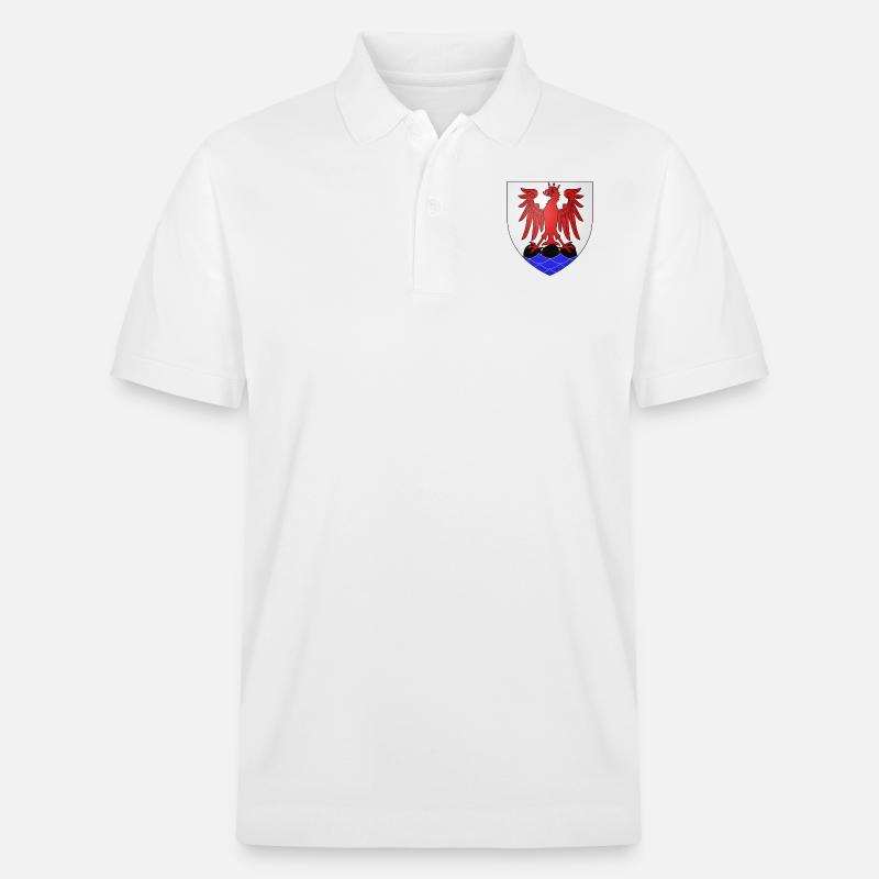 Blason Nice - Polo PREPSTER bio Stanley/Stella Unisexe - blanc