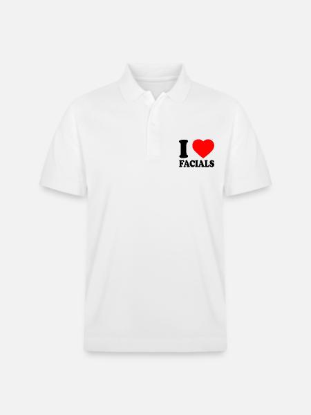 I love facials - Polo PREPSTER bio Stanley/Stella Unisexe - blanc