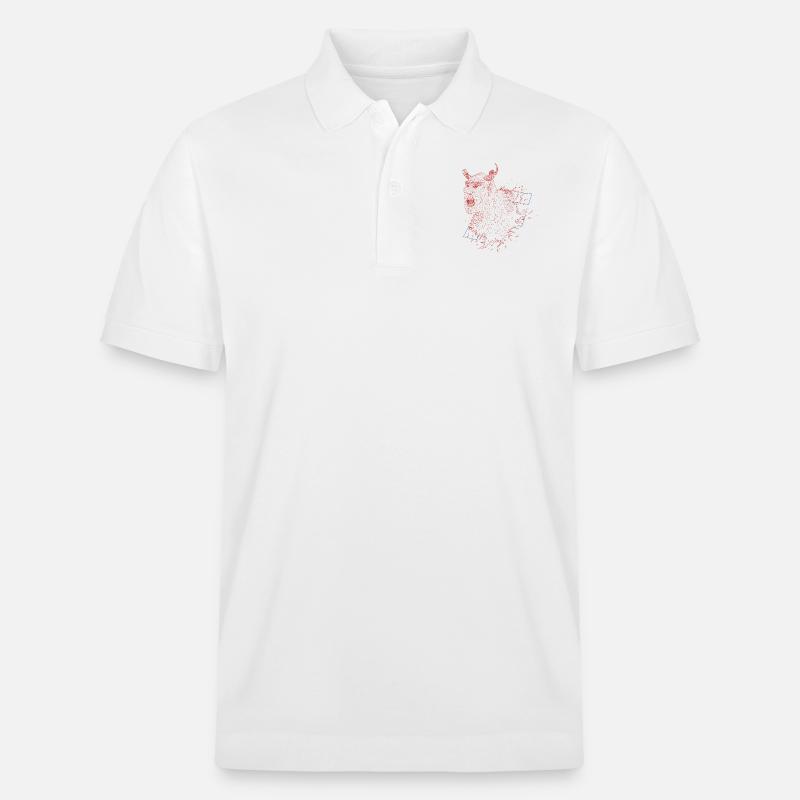 Fld.) Majo Devil Spltr-F - Stanley/Stella Unisex Bio-Poloshirt PREPSTER - Weiß
