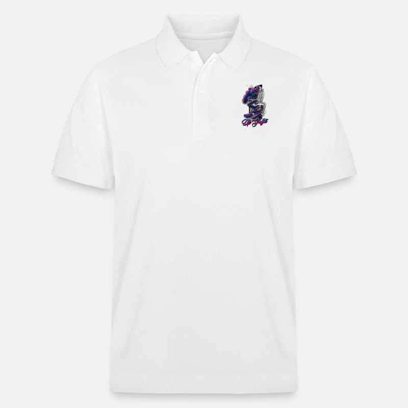 Dfs Graffiti - Polo PREPSTER bio Stanley/Stella Unisexe - blanc