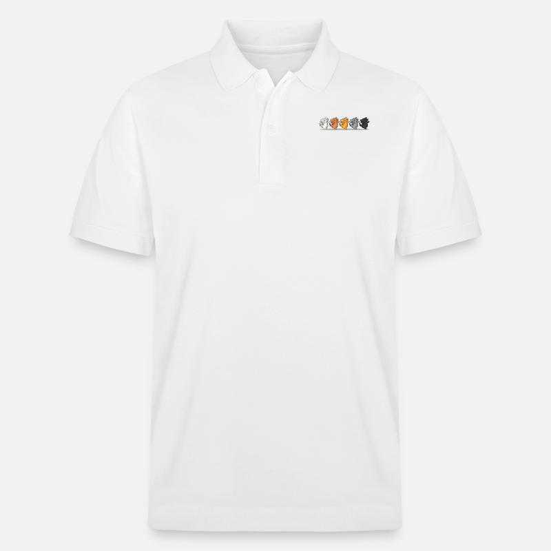 Chat de danse en ligne - Polo PREPSTER bio Stanley/Stella Unisexe - blanc