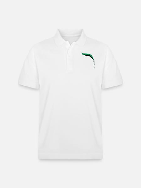 Bubble Fish - Stanley/Stella Unisex Bio-Poloshirt PREPSTER - Weiß