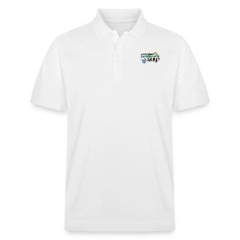 Jardinage Plantes Jardinier Plantation Nature Cadeau - Polo PREPSTER bio Stanley/Stella Unisexe - blanc - Devant - Roxy (174cm) & Andy (188cm)
