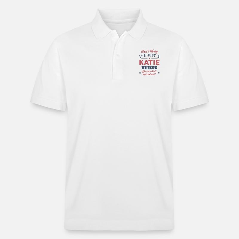 C’est un truc de Katie - Polo PREPSTER bio Stanley/Stella Unisexe - blanc