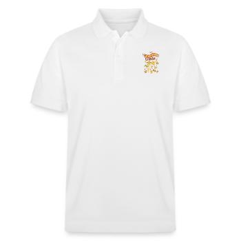 Créer - Polo PREPSTER bio Stanley/Stella Unisexe - blanc - Devant - Roxy (174cm) & Andy (188cm)