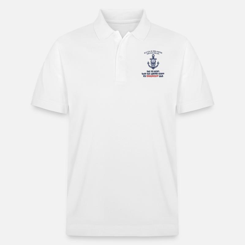 Scheidung - Stanley/Stella Unisex Bio-Poloshirt PREPSTER - Weiß