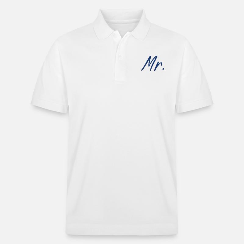 Mr - Polo PREPSTER bio Stanley/Stella Unisexe - blanc