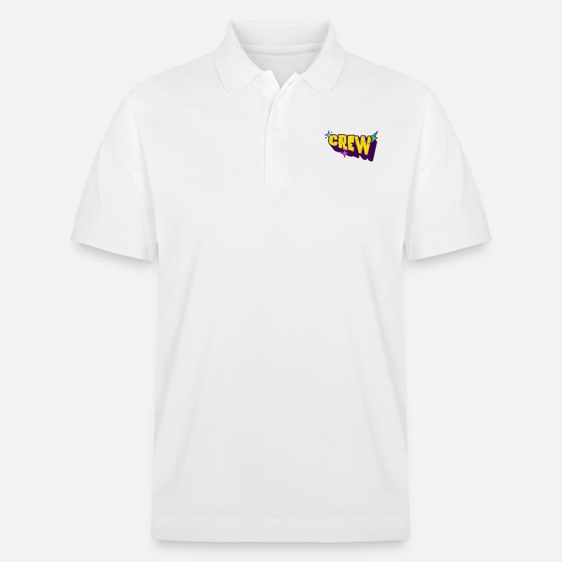 Crew - Stanley/Stella Unisex Bio-Poloshirt PREPSTER - Weiß