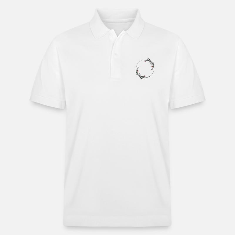 Rahmen - Stanley/Stella Unisex Bio-Poloshirt PREPSTER - Weiß