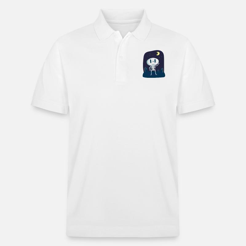 hallowee n721 - Stanley/Stella Unisex Bio-Poloshirt PREPSTER - Weiß