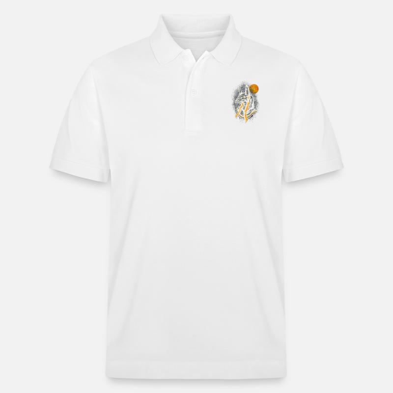 anubis - Stanley/Stella Unisex Bio-Poloshirt PREPSTER - Weiß