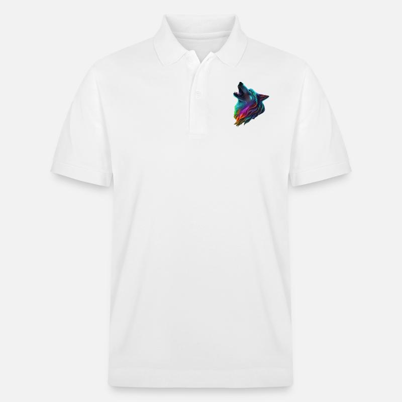 Wolf - Stanley/Stella Unisex Bio-Poloshirt PREPSTER - Weiß