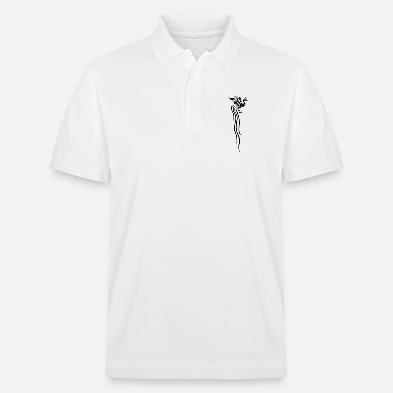 Kyokushin Vogel - Stanley/Stella Unisex Bio-Poloshirt PREPSTER - Weiß