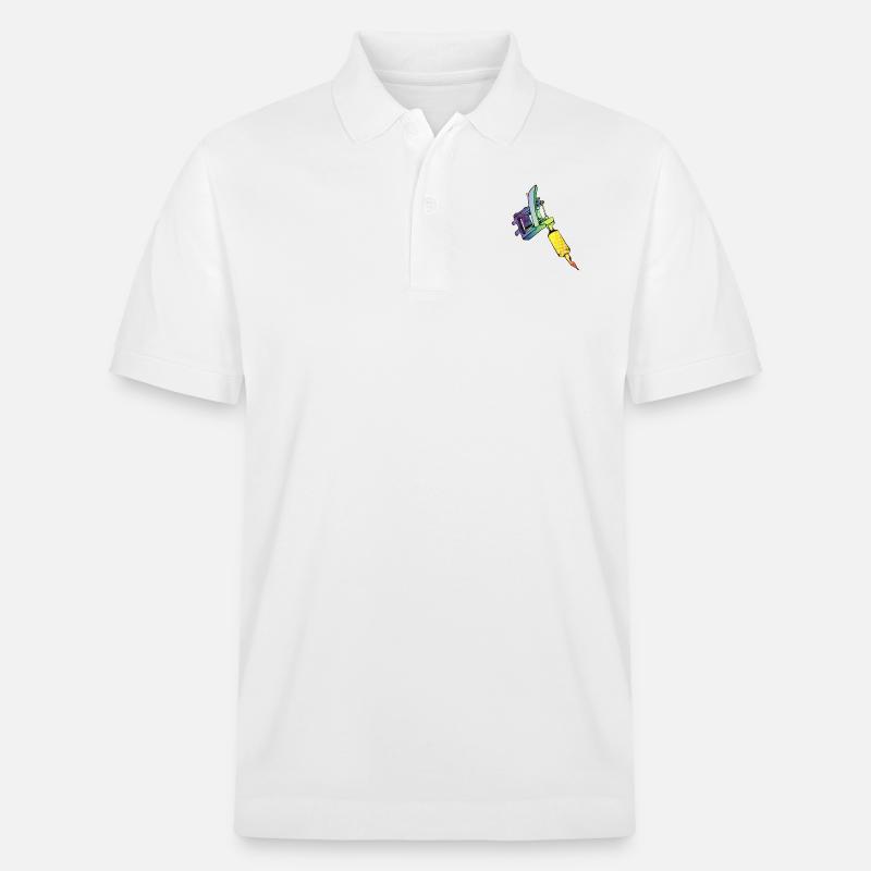 dermograph - Stanley/Stella Unisex Bio-Poloshirt PREPSTER - Weiß