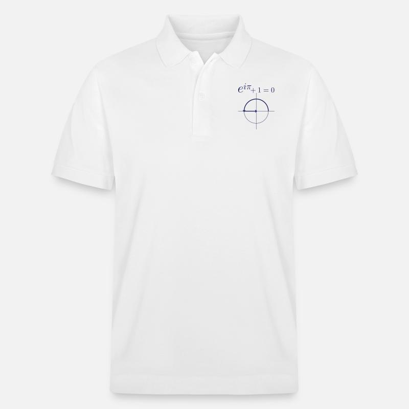 Formule d'Euler - Polo PREPSTER bio Stanley/Stella Unisexe - blanc