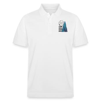 can i come over? - Stanley/Stella Unisex Bio-Poloshirt PREPSTER - Weiß - Vorne - Roxy (174cm) & Andy (188cm)