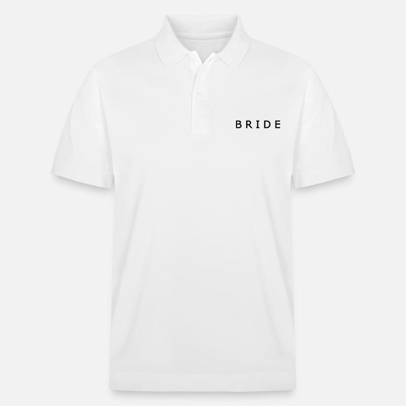 Bride - Stanley/Stella Unisex Bio-Poloshirt PREPSTER - Weiß