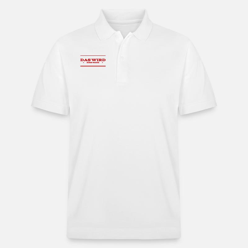 Kopf hoch - Stanley/Stella Unisex Bio-Poloshirt PREPSTER - Weiß