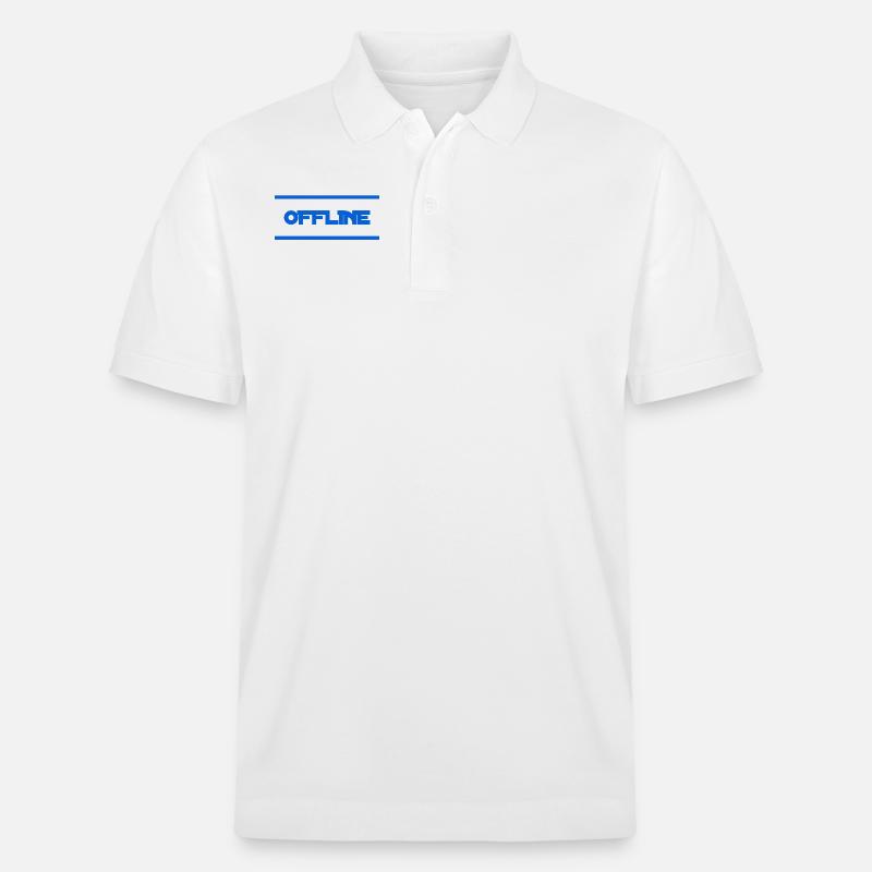 ich mag es offline - Stanley/Stella Unisex Bio-Poloshirt PREPSTER - Weiß