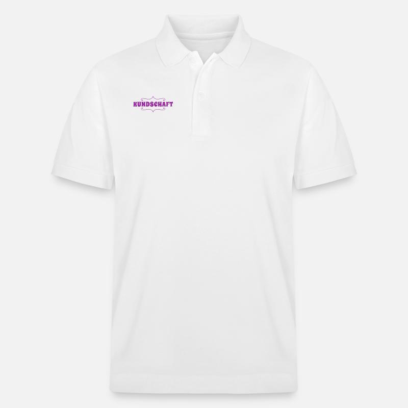 endlich Kundschaft - Stanley/Stella Unisex Bio-Poloshirt PREPSTER - Weiß