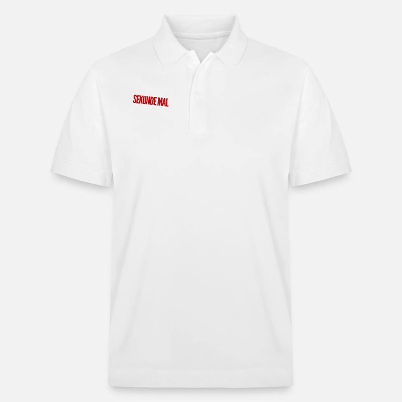 stop - Stanley/Stella Unisex Bio-Poloshirt PREPSTER - Weiß