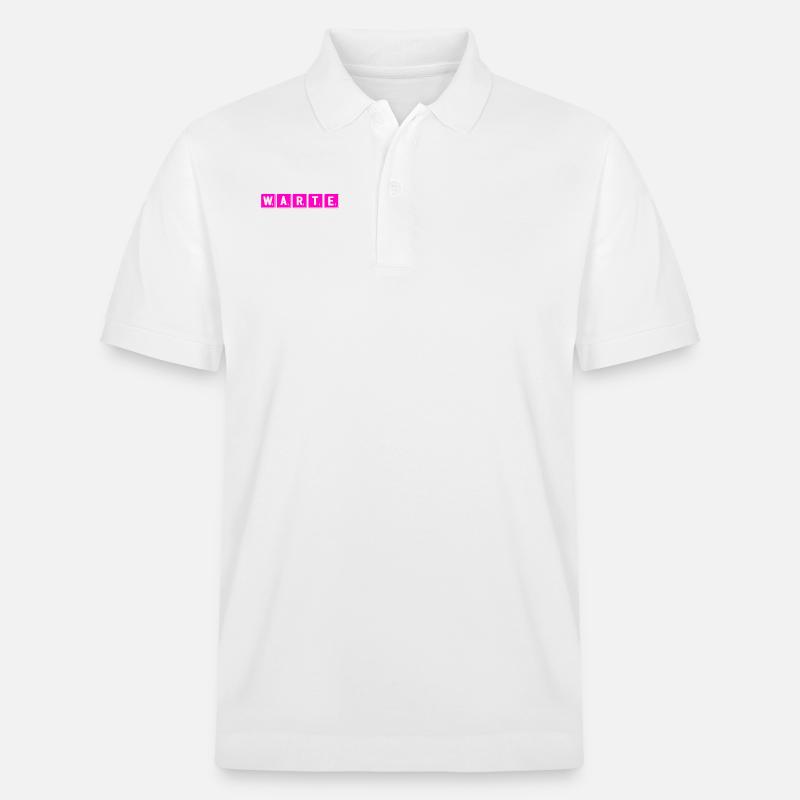 lass es - Stanley/Stella Unisex Bio-Poloshirt PREPSTER - Weiß