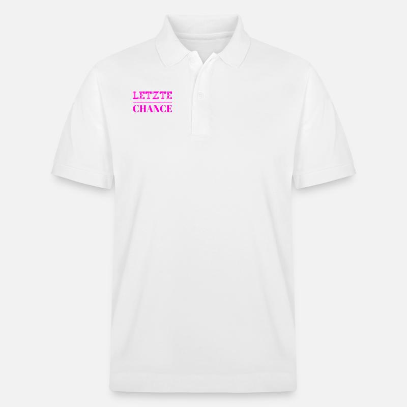 die letzte Chance - Stanley/Stella Unisex Bio-Poloshirt PREPSTER - Weiß