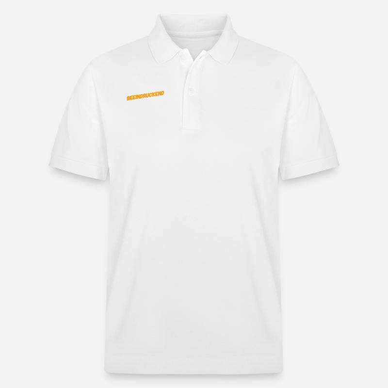 imposant - Stanley/Stella Unisex Bio-Poloshirt PREPSTER - Weiß
