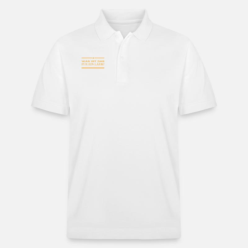 so ein Krach - Stanley/Stella Unisex Bio-Poloshirt PREPSTER - Weiß
