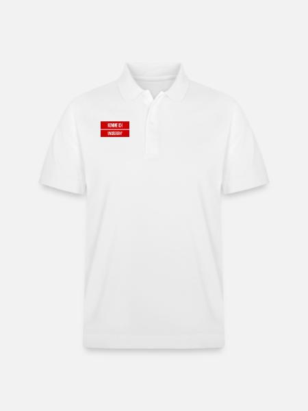 störe ich gerade? - Stanley/Stella Unisex Bio-Poloshirt PREPSTER - Weiß