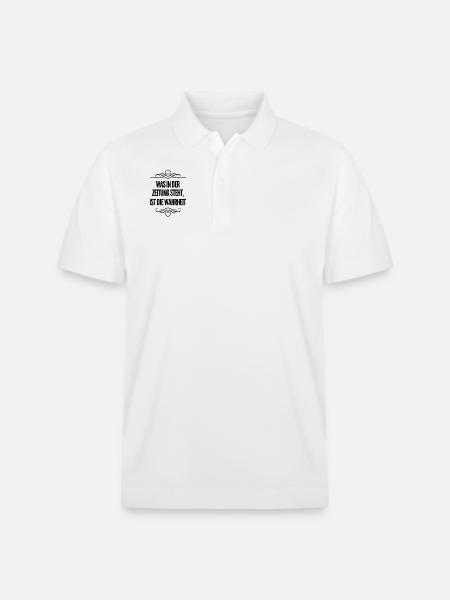 die lieben Medien - Stanley/Stella Unisex Bio-Poloshirt PREPSTER - Weiß