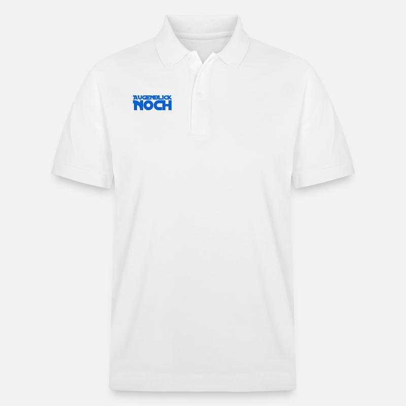 du musst kurz warten - Stanley/Stella Unisex Bio-Poloshirt PREPSTER - Weiß
