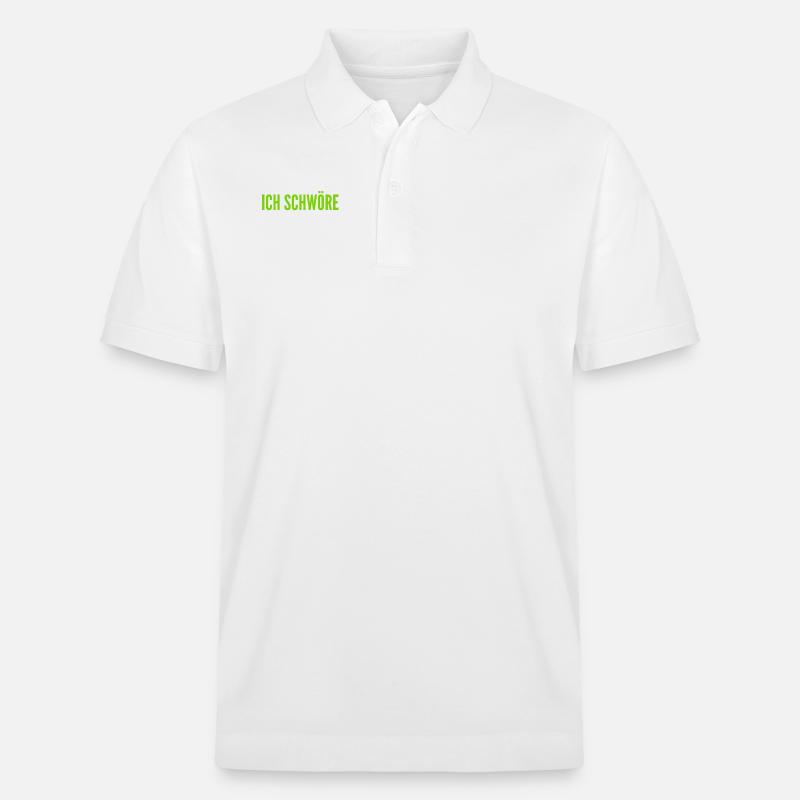 schwören - Stanley/Stella Unisex Bio-Poloshirt PREPSTER - Weiß