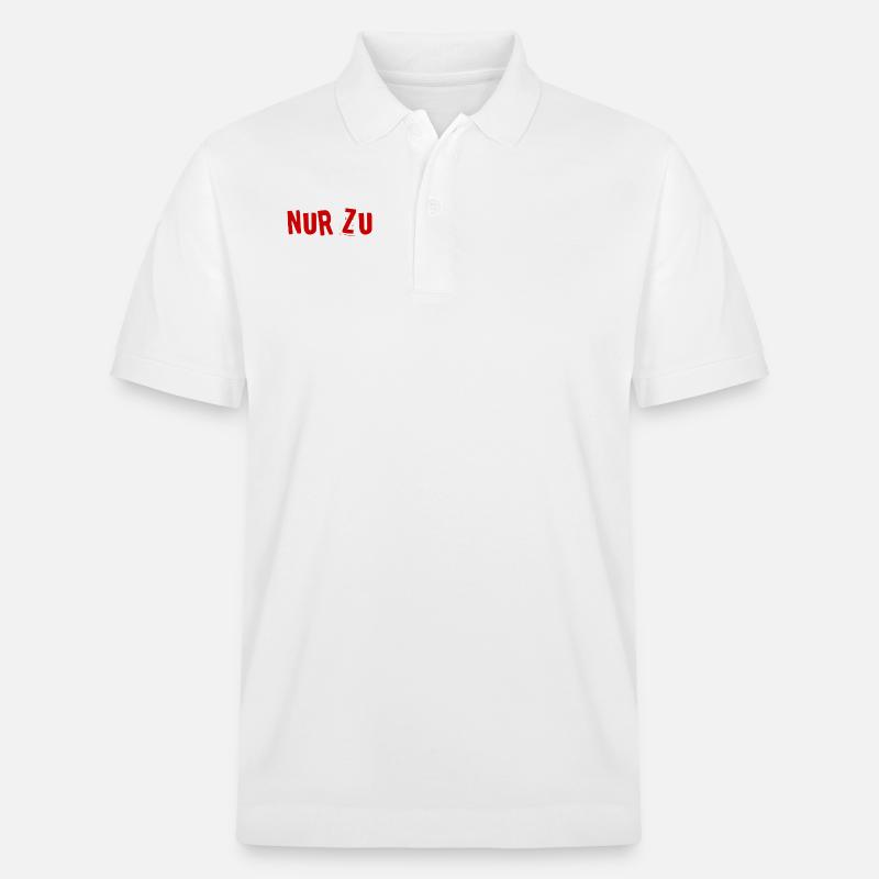 du kannst das schaffen - Stanley/Stella Unisex Bio-Poloshirt PREPSTER - Weiß