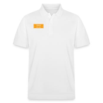 Erwachsene lieben das - Stanley/Stella Unisex Bio-Poloshirt PREPSTER - Weiß - Vorne - Roxy (174cm) & Andy (188cm)