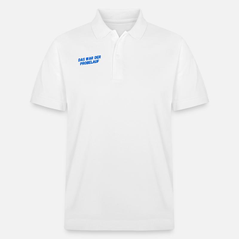 das war der Test - Stanley/Stella Unisex Bio-Poloshirt PREPSTER - Weiß