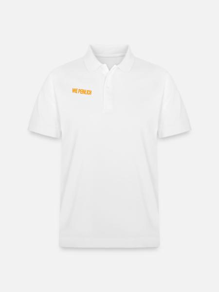 einfach nur peinlich - Stanley/Stella Unisex Bio-Poloshirt PREPSTER - Weiß
