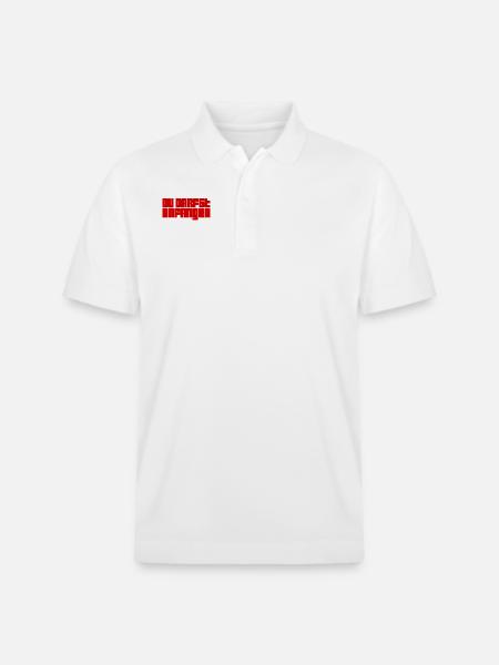 fang ruhig an - Stanley/Stella Unisex Bio-Poloshirt PREPSTER - Weiß