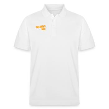unglaublich heiss - Stanley/Stella Unisex Bio-Poloshirt PREPSTER - Weiß - Vorne - Roxy (174cm) & Andy (188cm)