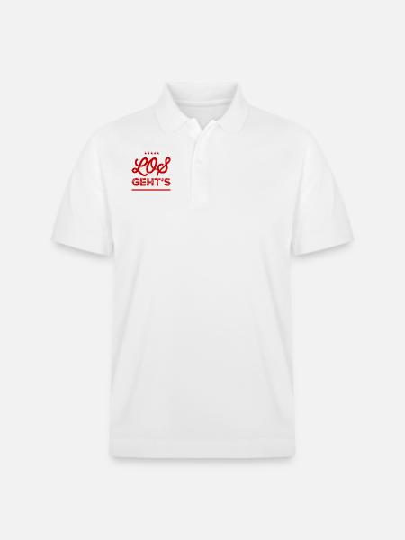 beginnen wir - Stanley/Stella Unisex Bio-Poloshirt PREPSTER - Weiß