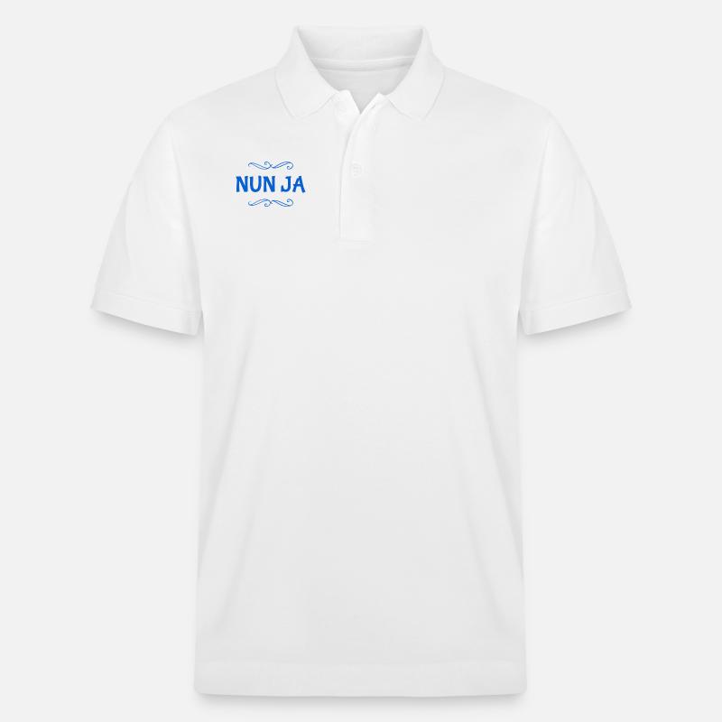 was soll ich sagen - Stanley/Stella Unisex Bio-Poloshirt PREPSTER - Weiß