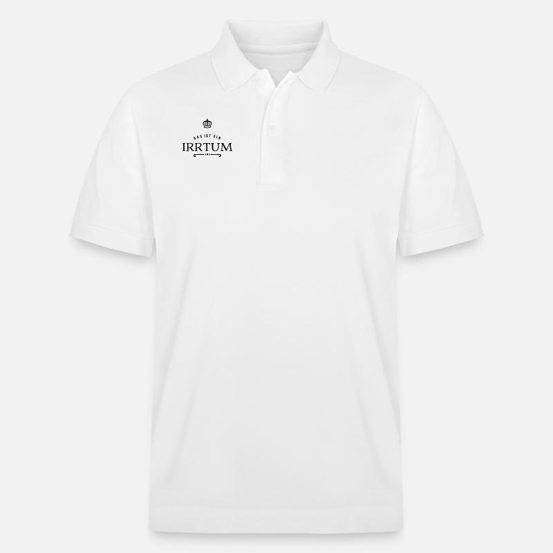 Fehlurteil - Stanley/Stella Unisex Bio-Poloshirt PREPSTER - Weiß