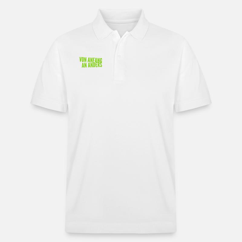 ich bin anders - Stanley/Stella Unisex Bio-Poloshirt PREPSTER - Weiß