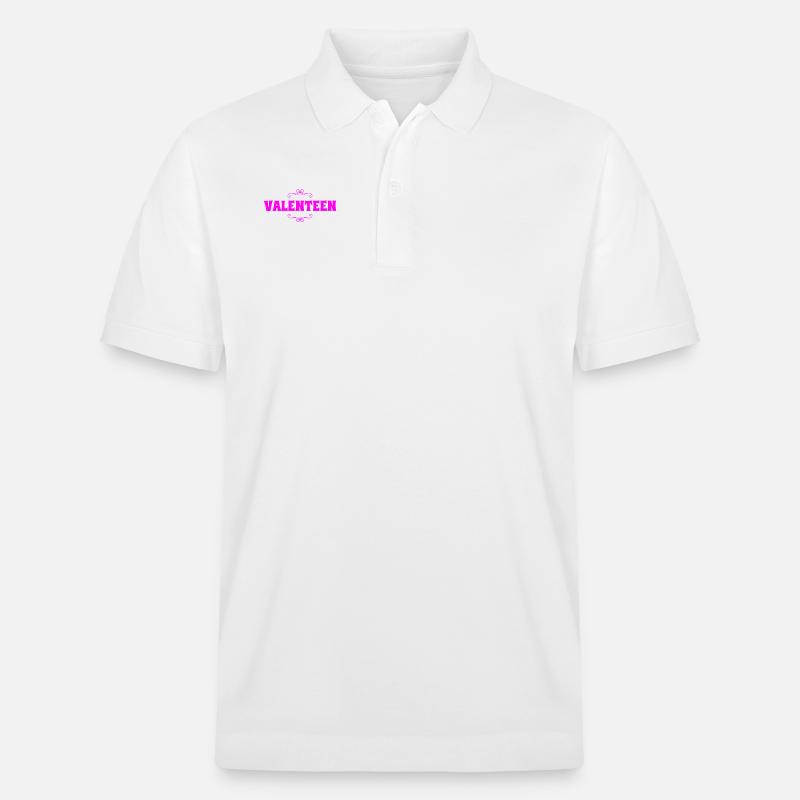 La Saint-Valentin, c’est génial - Polo PREPSTER bio Stanley/Stella Unisexe - blanc