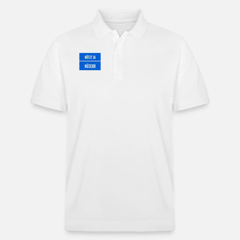 die richtige Einstellung - Stanley/Stella Unisex Bio-Poloshirt PREPSTER - Weiß